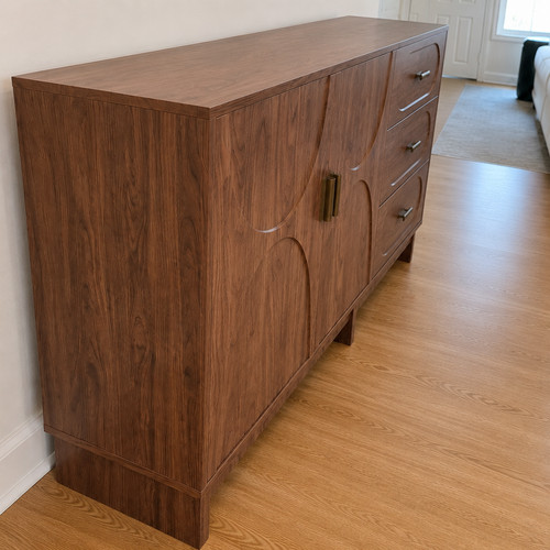 59in walnut buffet sideboard - walnut,