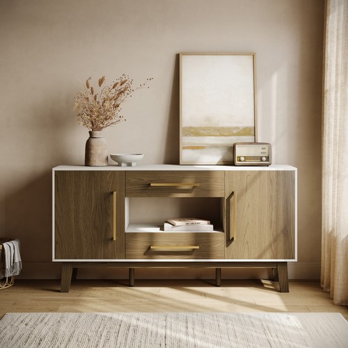 Mid century modern sideboard - mid-century,